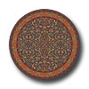 Milliken Milliken Abadan 8 Round Tin Roof Grey Area Rugs