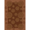 Milliken Milliken Wabi 8 X 11 Coral Area Rugs