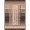 Milliken Milliken Aspire 11 X 13 Dark Brown Area Rugs