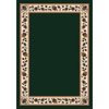 Milliken Milliken Symphony Solid 8 X 11 Emerald Area Rugs