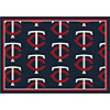 Milliken Milliken Minnesota Twins 5 X 8 Minnesota Twins Repeat Area Rugs