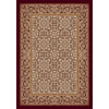 Milliken Milliken Italian Court 5 X 8 Oval Coral Area Rugs