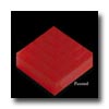 Mirage Tile Mirage Tile Glass Mosaic Plain Color 2 X 2 Ruby Red Frosted Tile