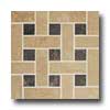 Crossville Crossville Empire Mosaic Basketweave Emperors Gold  &  Elba Night