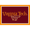 Logo Rugs Logo Rugs Virginia Tech University Virginia Tech Area Rug 3 X 5