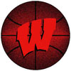 Logo Rugs Logo Rugs Wisconsin University Wisconsin Basketball 4 Ft Area Ru