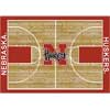 Milliken Milliken Nebraska Huskies 8 X 11 Nebraska Huskies Area Rugs