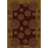 Milliken Milliken Wabi 4 X 5 Golden Amber Area Rugs