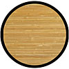 Anji Mountain Bamboo Rug, Co Anji Mountain Bamboo Rug, Co Contemporary 7 Round Natural Area R