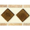Daltile Daltile Tumbled Stone Combination Listello Almond / reef / noce Glas