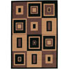Mohawk Mohawk Metropolis 8 X 11 Center Square Brown Area Rugs