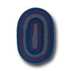 Colonial Mills, Inc. Colonial Mills, Inc. Deerfield 8 X 11 Oval Midnight Blue Area Ru