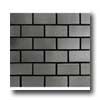 Daltile Daltile Urban Metals Brick Joint Stainless Brick Joint Tile  &  St