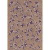 Milliken Milliken Serenity 4 X 5 Oval Amethyst Area Rugs