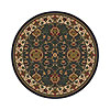 Milliken Milliken Sumero 8 Round Ebony Area Rugs