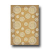 Milliken Milliken Kreis 4 X 5 Oval Maize Antique Area Rugs