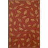 Trans-Ocean Import Co. Trans-ocean Import Co. Patio 3 X 5 Leaves Red Area Rugs