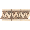Tesoro Tesoro Lucera Listello Noce Tile  &  Stone
