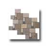 Alfagres Alfagres Tumbled Marble Puzzle Stone 8 1 / 8 X 10 5 / 8 Perlatto Caf