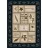Milliken Milliken Meadow 3 X 4 Opal Sapphire Area Rugs