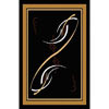 Home Dynamix Home Dynamix Zone 4 X 5 Ebony 806 Area Rugs