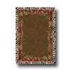 Milliken Milliken Jungle Safari 11 X 13 Ruby Area Rugs