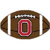 Logo Rugs Logo Rugs Ohio State University Ohio State Football 15 inch  X 24 &