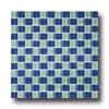 Mirage Tile Mirage Tile Chessboard 1 X 1 Green Blue Tile  &  Stone