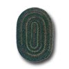Colonial Mills, Inc. Colonial Mills, Inc. Midnight 2 X 3 Oval Deep Forest Area Rugs