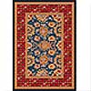 Milliken Milliken Karshi 8 X 11 Blue Grey Area Rugs
