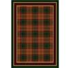 Milliken Milliken Magee Plaid 4 X 5 Amber Emerald Ii Area Rugs