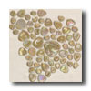 Daltile Daltile Glass Pebbles Mosaic Wheat Iridescent Tile  &  Stone