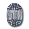 Colonial Mills, Inc. Colonial Mills, Inc. Montage 3 X 5 Oval Lapis Blue Area Rugs