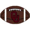 Logo Rugs Logo Rugs Oklahoma University Oklahoma Football 15 inch  X 24 inch