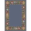 Milliken Milliken Seasonal - Spring 4 X 5 Toy Parade - Lapis Area Rugs