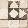 Tesoro Tesoro Genova Listello Beige / noce Corner Tile  &  Stone