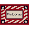 Milliken Milliken Patriotic Welcome 3 X 4 Patriotic Welcome Area Rugs