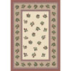 Milliken Milliken Francesca 8 Round Light Rose Area Rugs