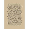 Milliken Milliken Spirale 2 X 8 Runner Opal Antique Area Rugs