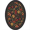 Milliken Milliken Vachell 5 X 8 Oval Ebony Area Rugs