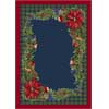 Milliken Milliken Seasonal - Winter 5 X 8 Bountiful - Crimson Red Area Ru