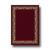 Milliken Milliken Paisley 8 X 11 Garnet Area Rugs