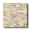 American Olean American Olean Tumbled Slate Brick Mosaic China Gold Tile  &  Ston