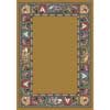 Milliken Milliken Toy Parade 8 X 11 Golden Topaz Area Rugs