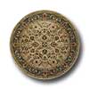 Kaleen Kaleen Mystical Garden 10 Round Williamsburg Garden Ivory Area R