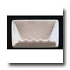 Tilecrest Tilecrest Fauxstone Resin Bath Accessories Soap Dish White Tile