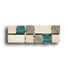 Alfagres Alfagres Tumbled Marble Gema Series - Glass Inserts Boticcino V