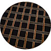 Radici USA Radici Usa Elegance 8 Round Licorice Area Rugs