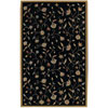 Kaleen Kaleen Kashmir 8 Round Surat Black Area Rugs