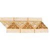 Crossville Crossville Tumbled Naturals Borders / corners Pyramid 4 3 / 4 X 12 1